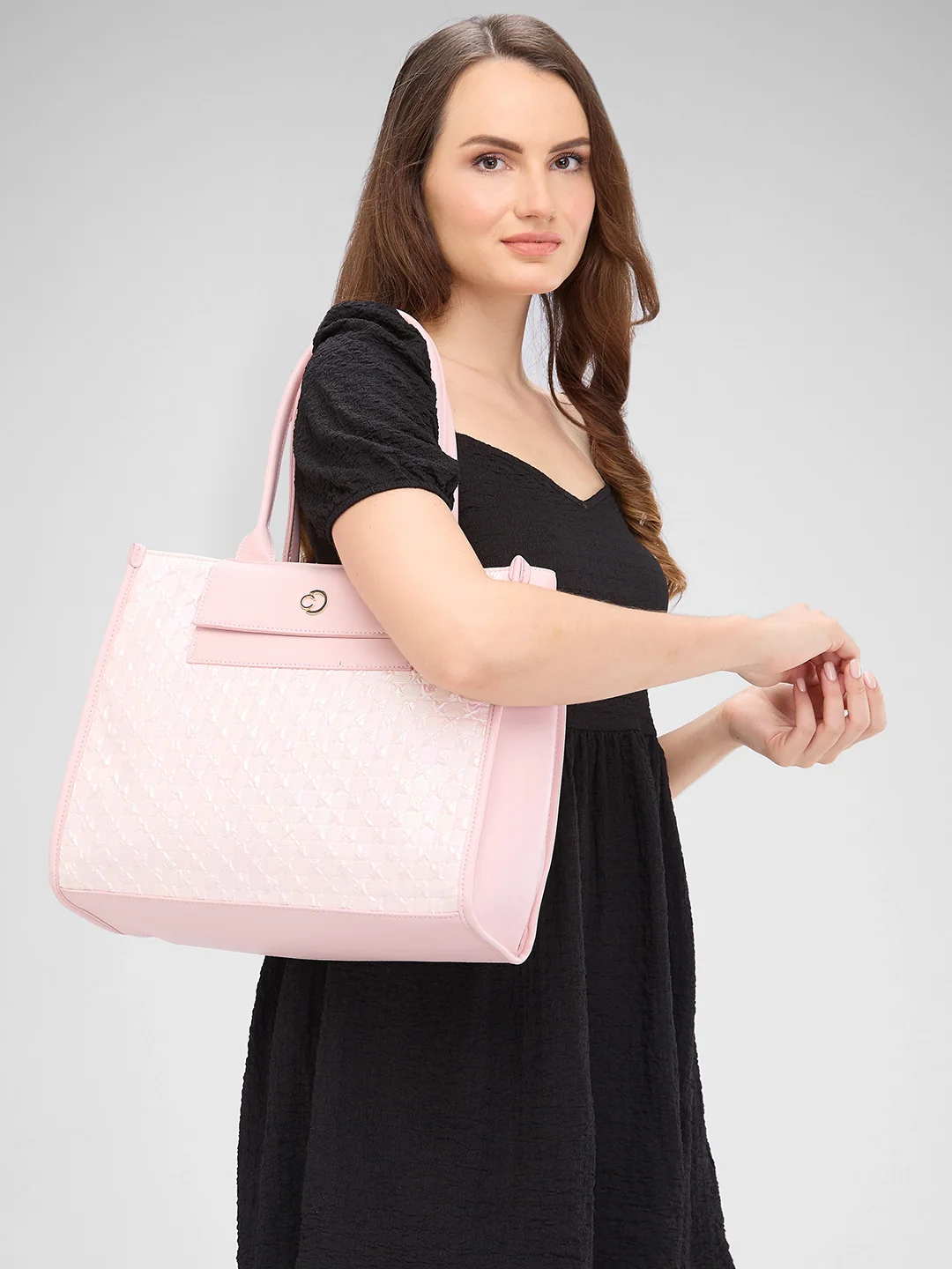 Caprese Josie Large Blush Tote Bag - Image 13