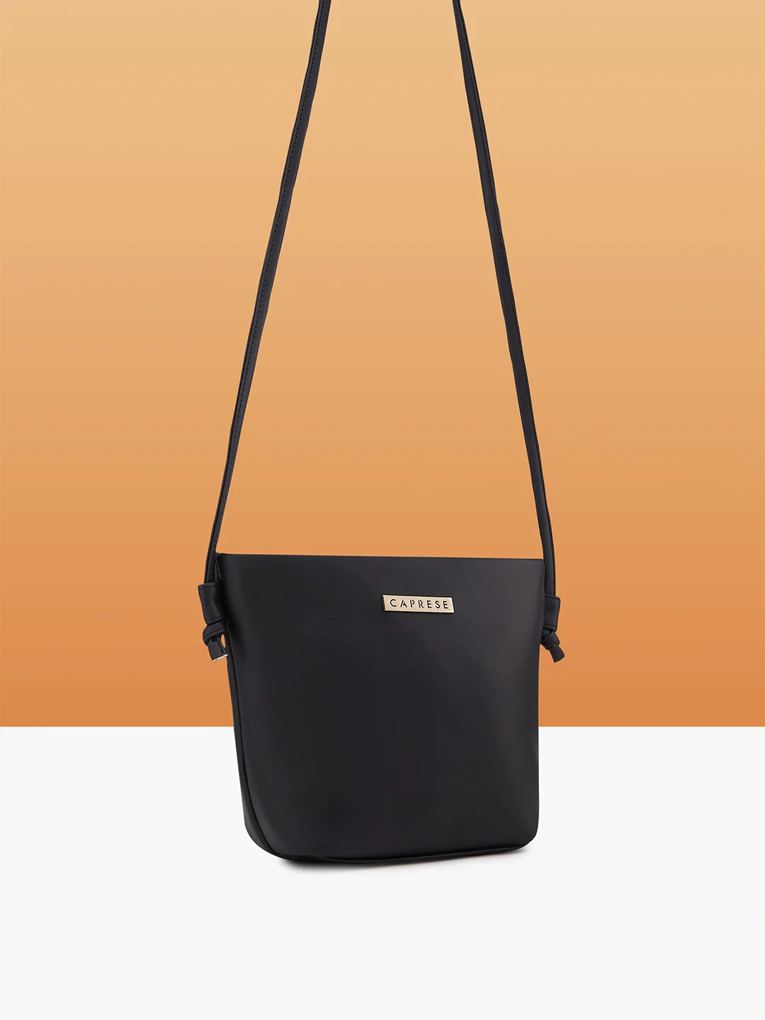 Caprese Juno Small Black Sling Bag - Image 3