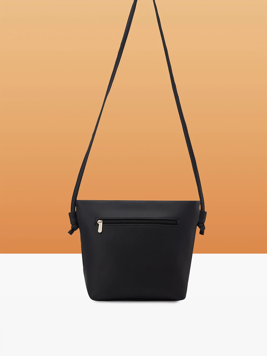 Caprese Juno Small Black Sling Bag - Image 4