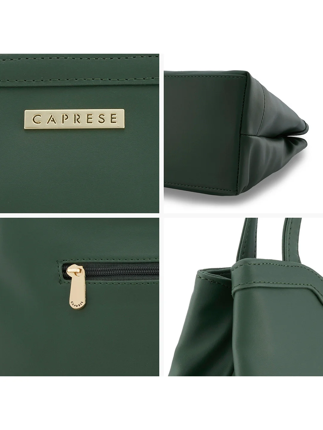 Caprese Kai Large Olive Green Tote Bag - Image 8