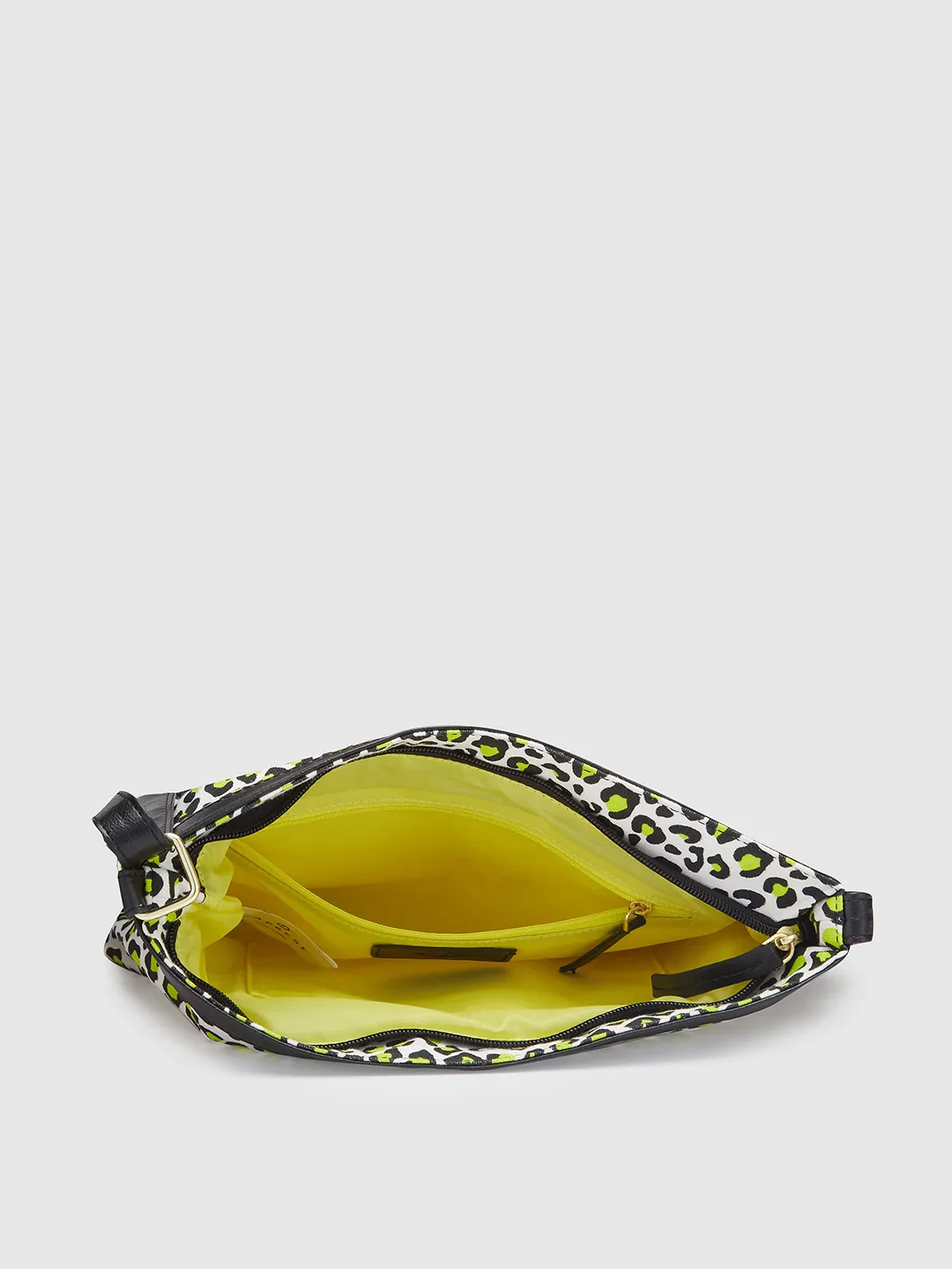 Caprese Karel Large Lime Green Sling Bag - Image 7