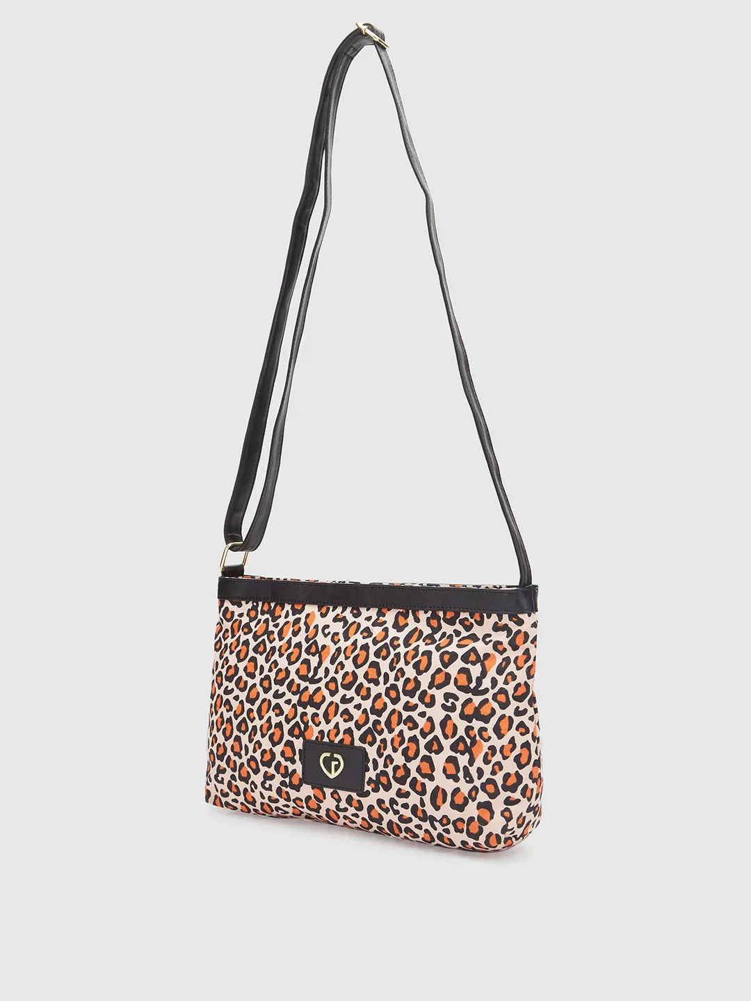 Caprese Karel Large Orange Sling Bag - Image 4