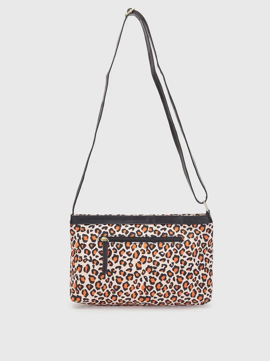 Caprese Karel Large Orange Sling Bag - Image 6