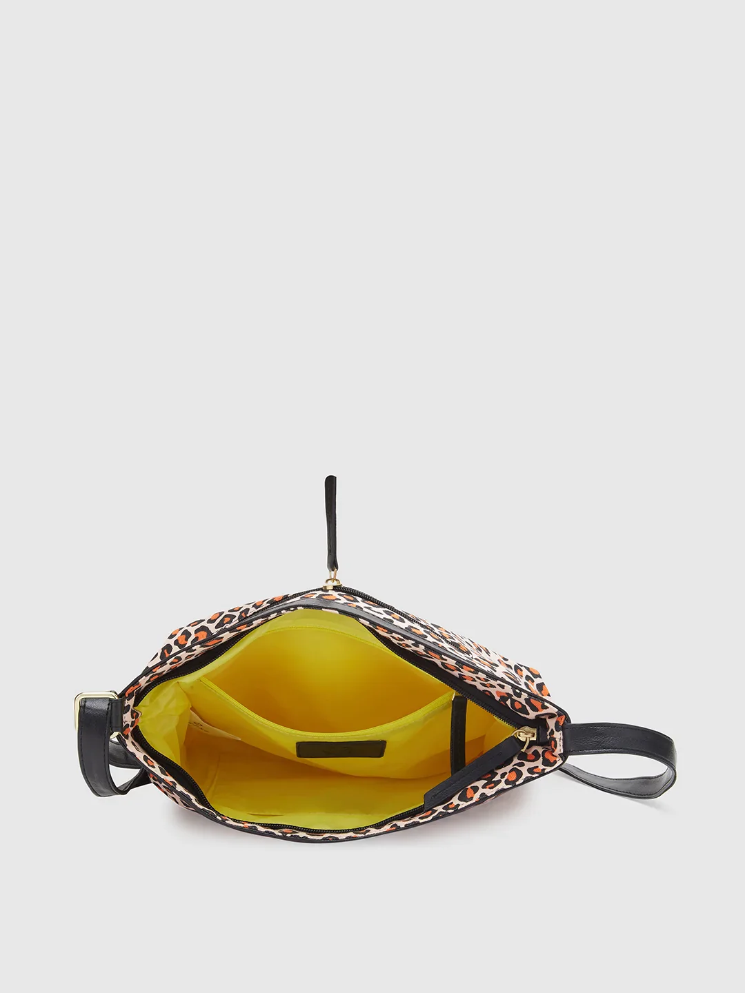 Caprese Karel Large Orange Sling Bag - Image 7