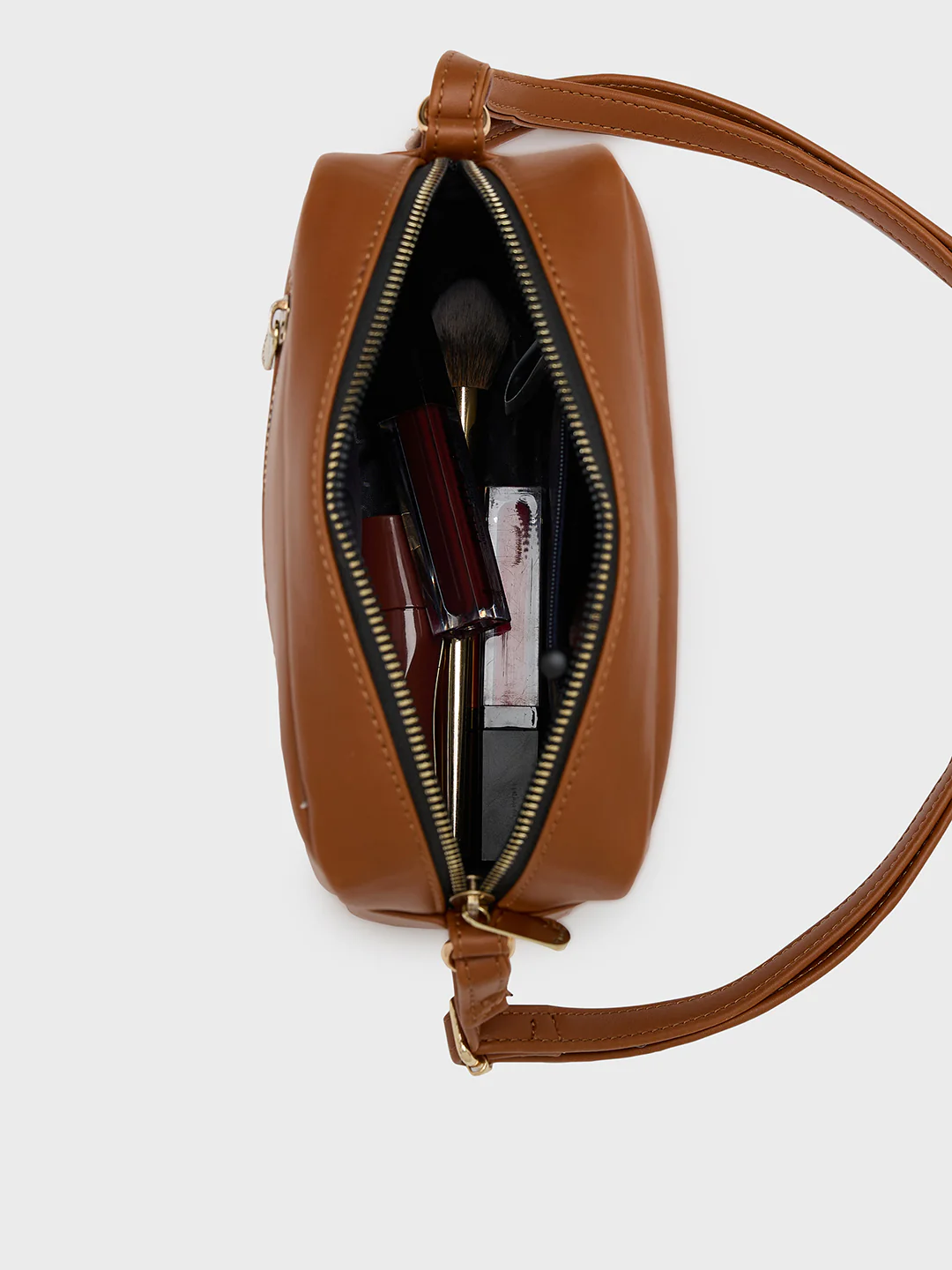 Caprese Kasa Small Tan Sling Bag - Image 9