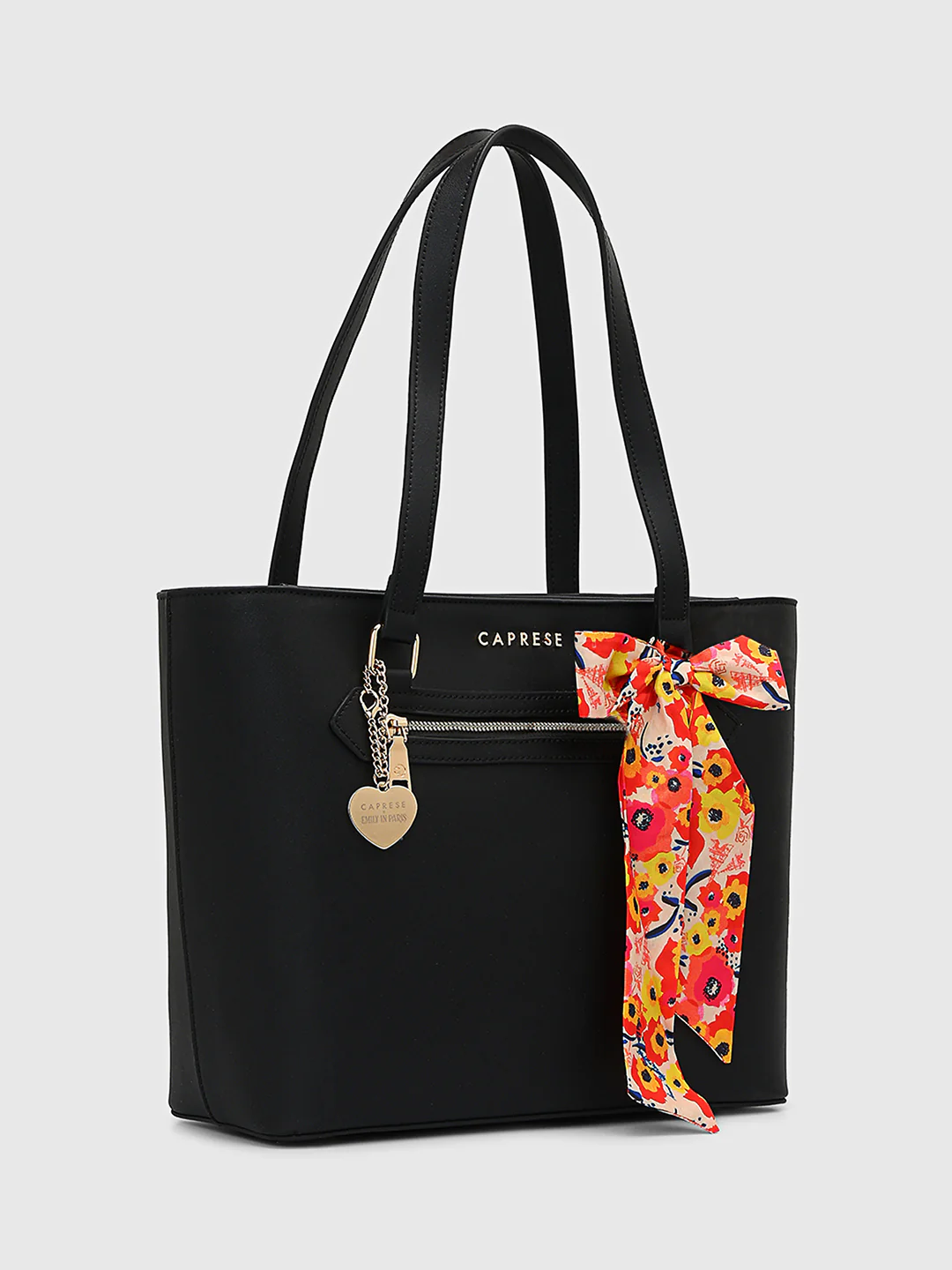 Caprese Kat Large Black Tote Bag - Image 15