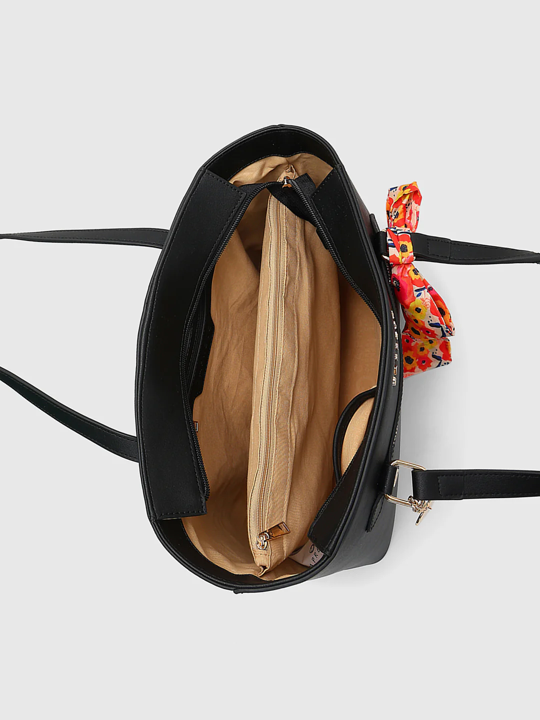 Caprese Kat Large Black Tote Bag - Image 16