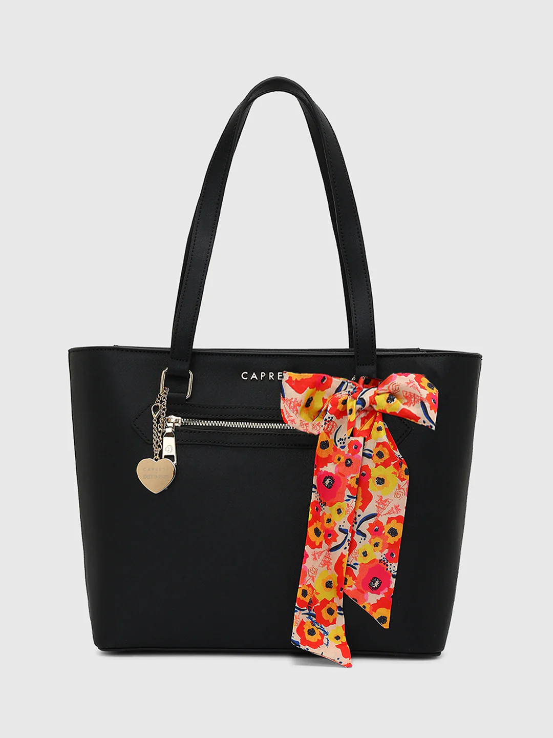 Caprese Kat Large Black Tote Bag - Image 3