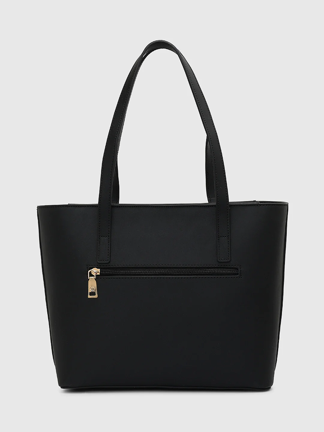Caprese Kat Large Black Tote Bag - Image 6