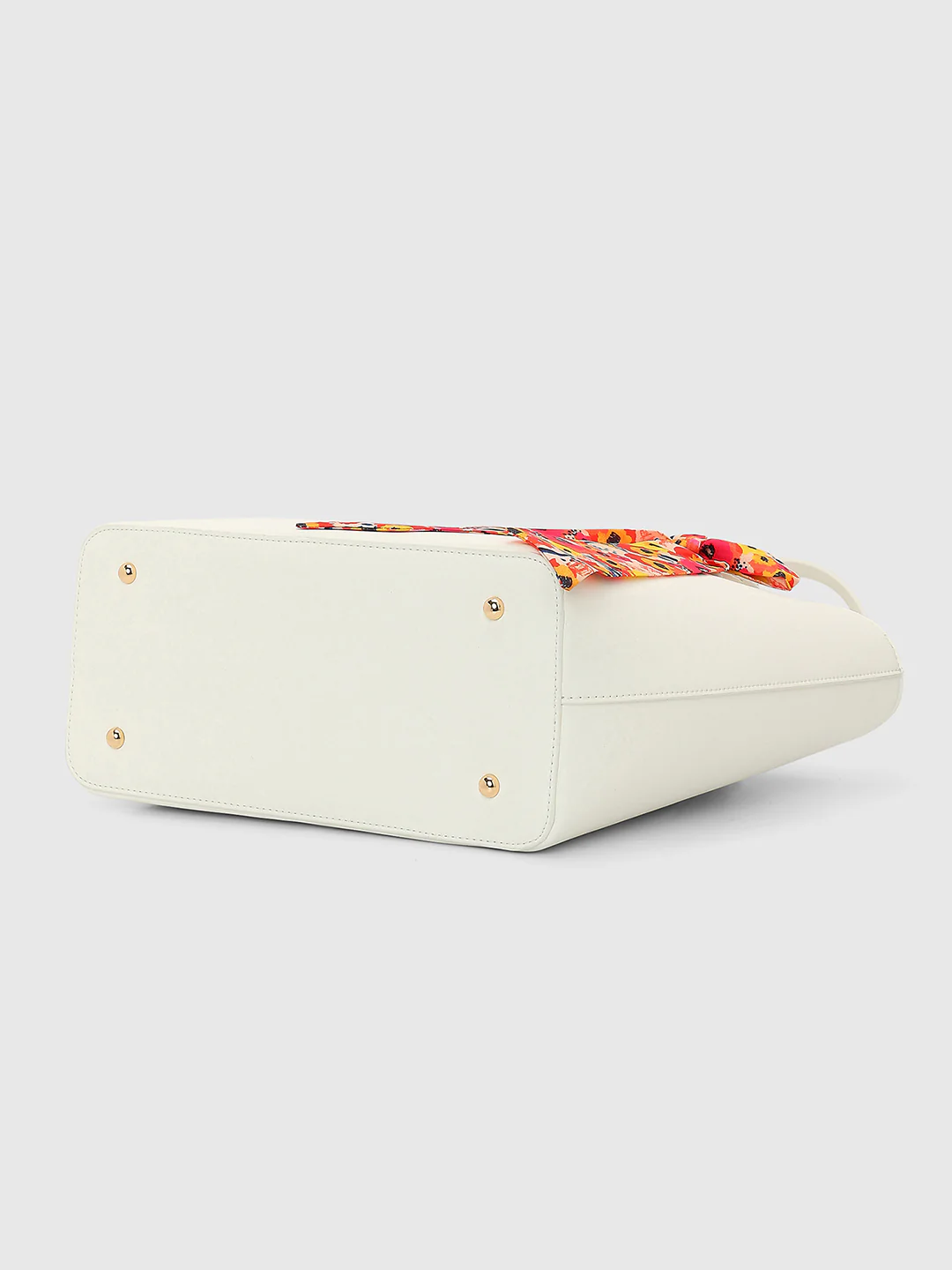 Caprese Kat Large White Tote Bag - Image 13