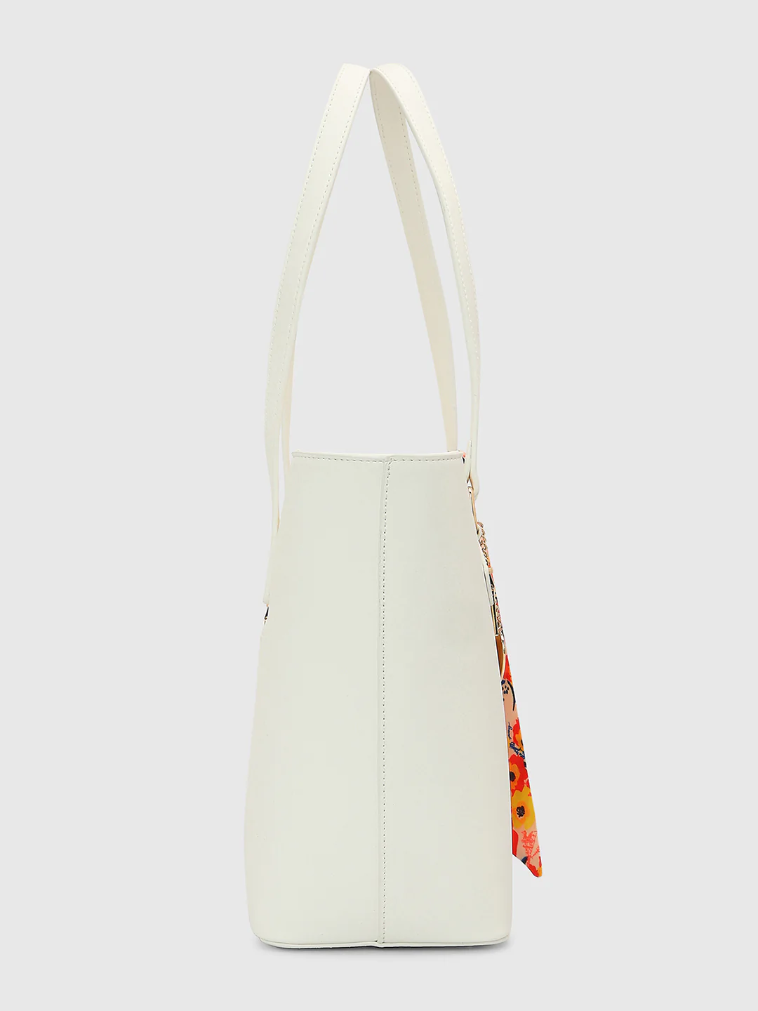 Caprese Kat Large White Tote Bag - Image 14