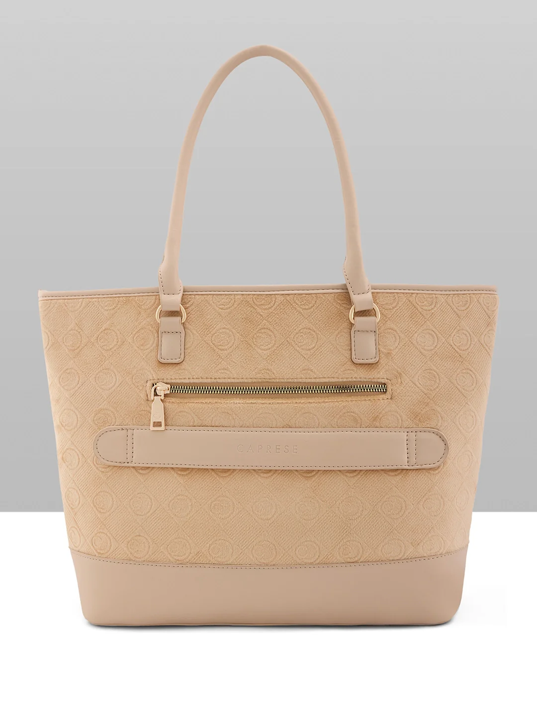 Caprese Katherine Large Alpine Oat Laptop Tote Bag - Image 10
