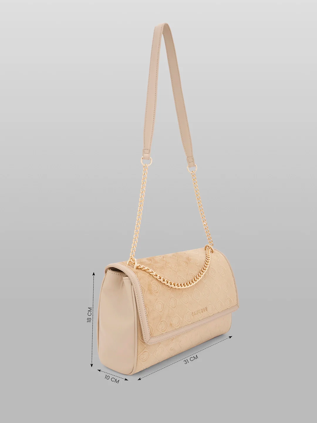 Caprese Katherine Large Alpine Oat Sling Bag - Image 4