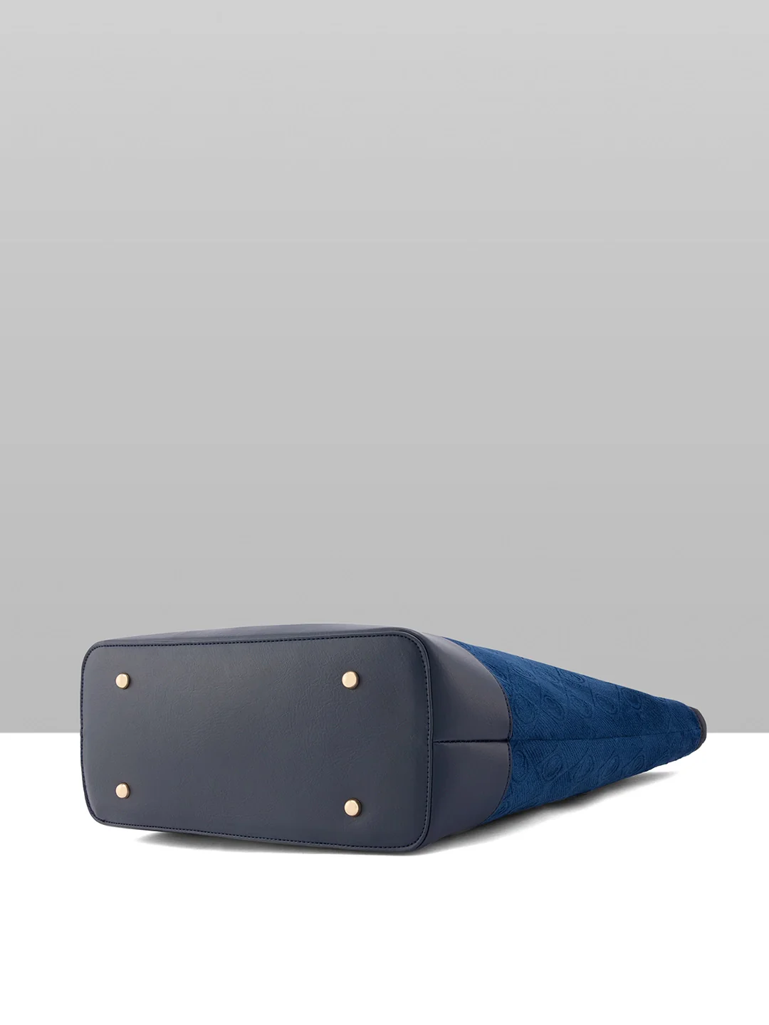 Caprese Katherine Large Midnight Blue Laptop Tote Bag - Image 13