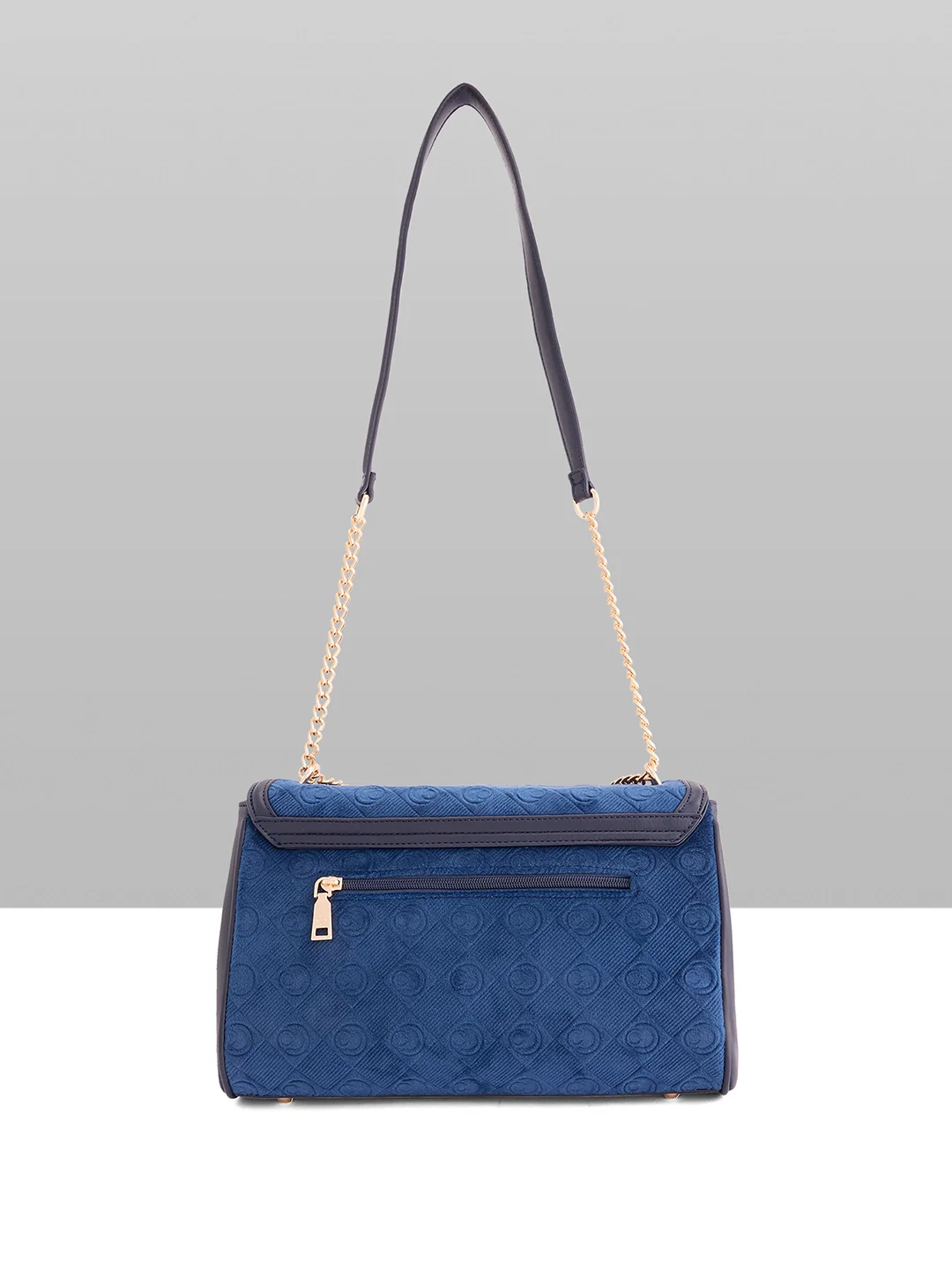 Caprese Katherine Large Midnight Blue Sling Bag - Image 10