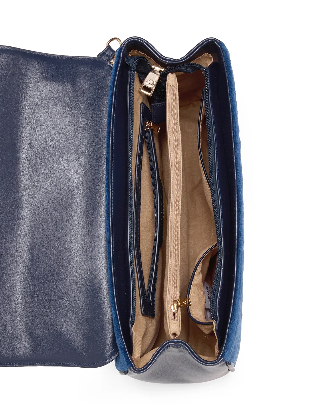Caprese Katherine Large Midnight Blue Sling Bag - Image 14