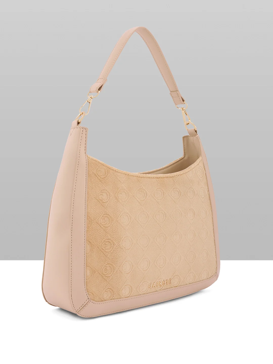 Caprese Katherine Medium Alpine Oat Hobo Bag - Image 11
