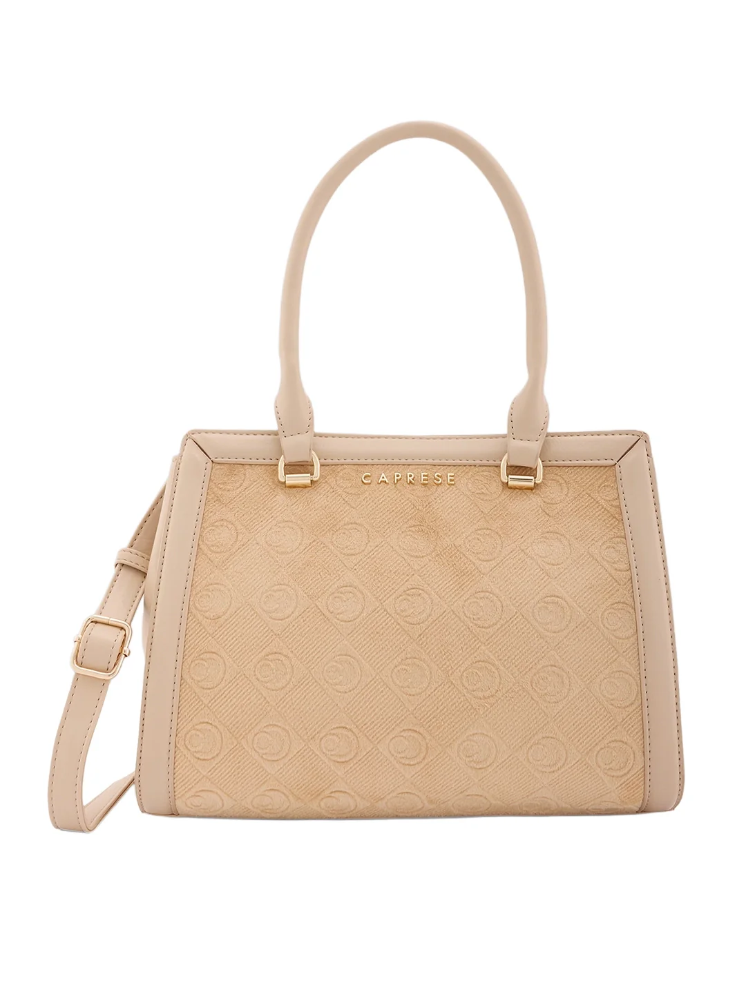 Caprese Katherine Medium Alpine Oat Satchel Bag