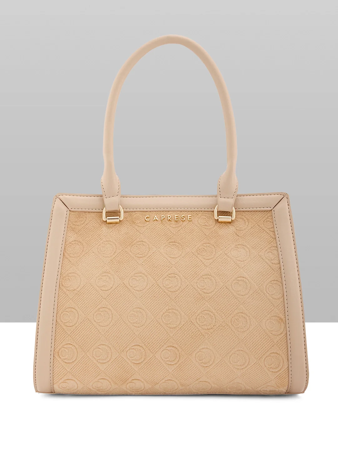 Caprese Katherine Medium Alpine Oat Satchel Bag - Image 3