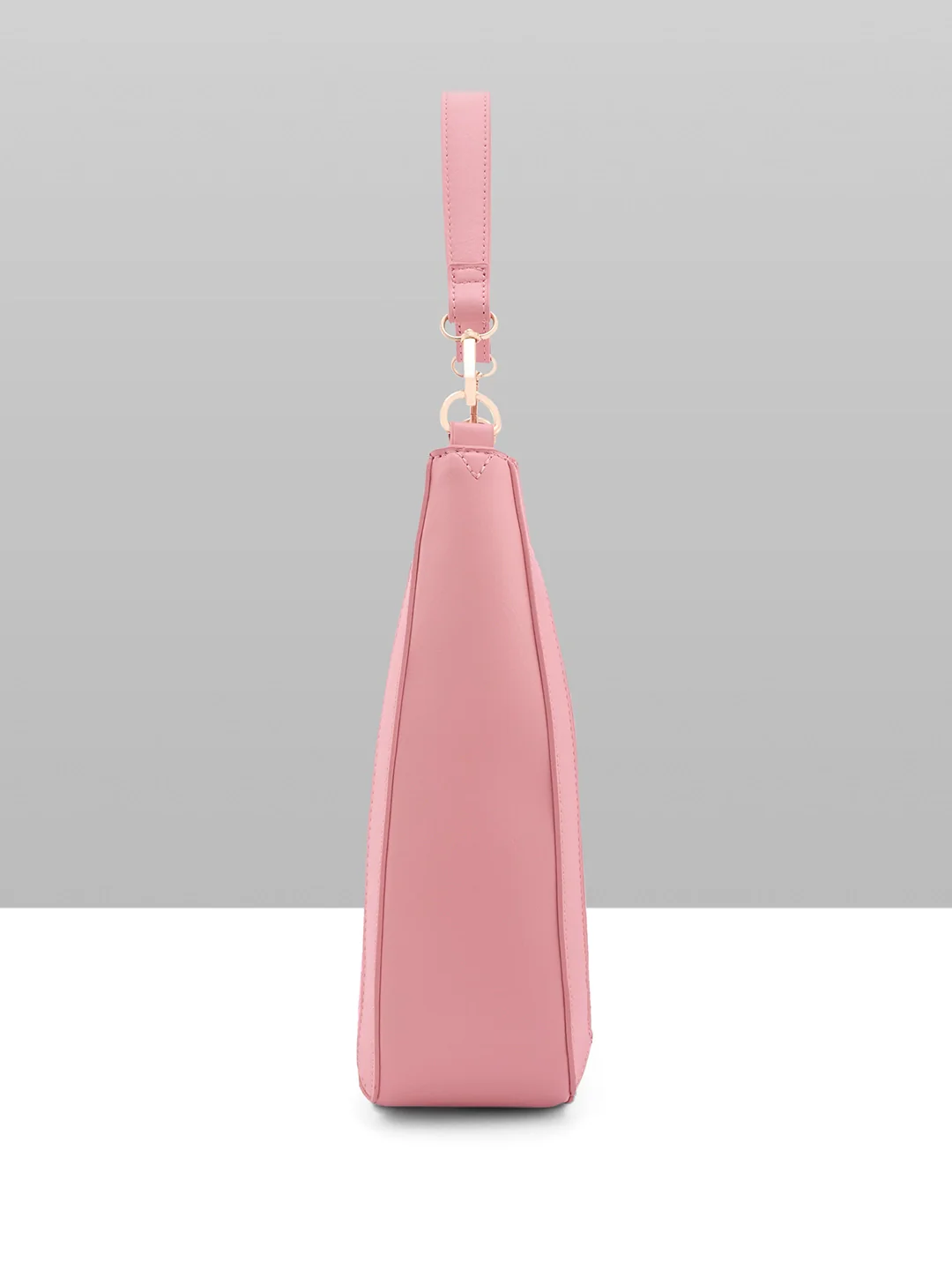 Caprese Katherine Medium Pink Sorbet Hobo Bag - Image 13