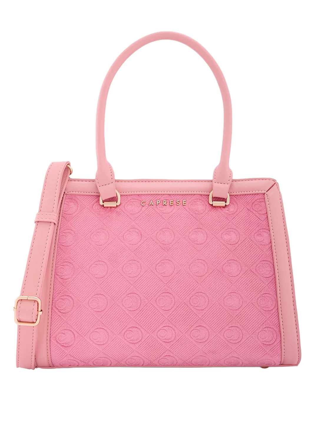 Caprese Katherine Medium Pink Sorbet Satchel Bag