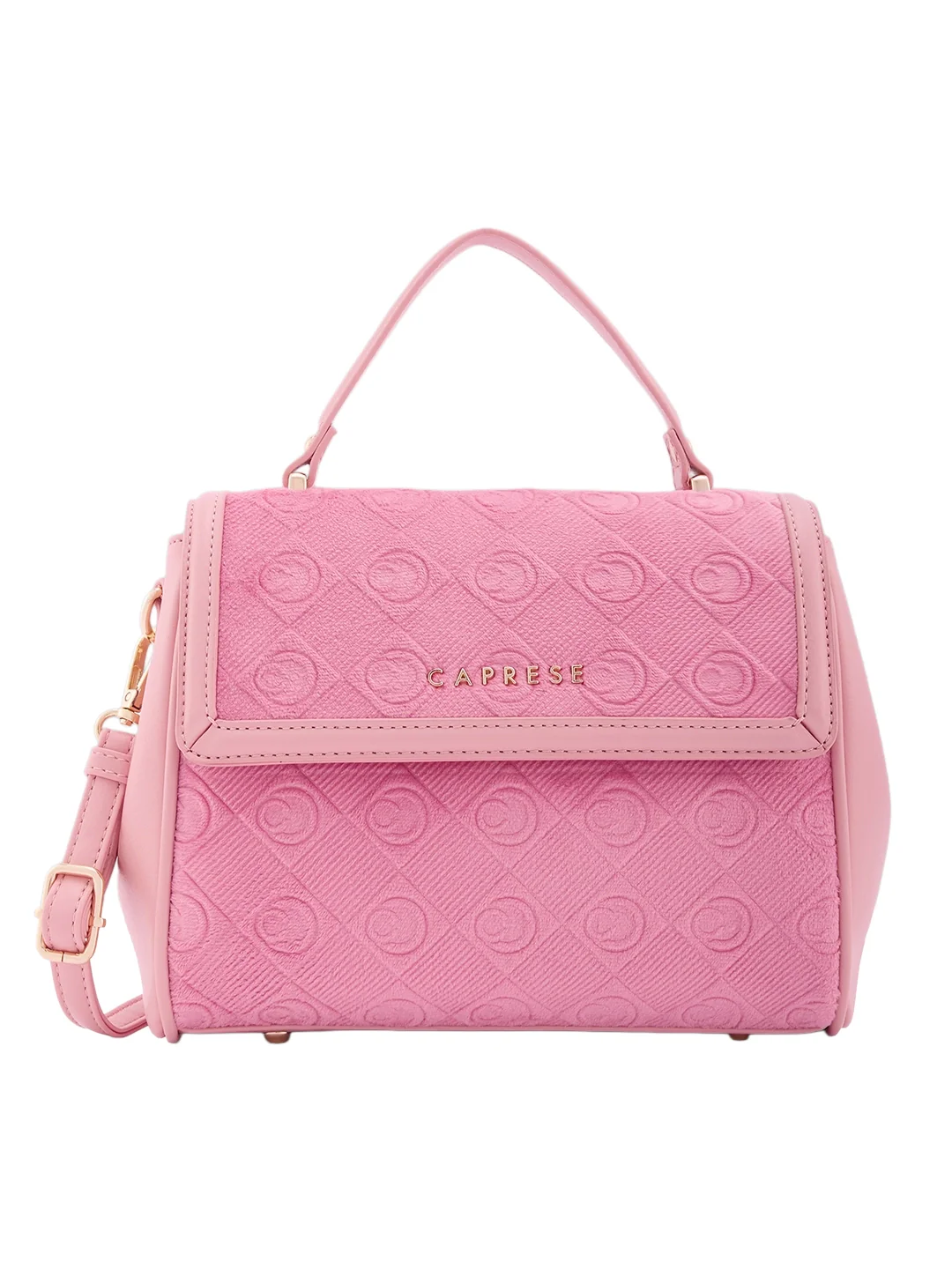 Caprese Katherine Medium Pink Sorbet Sling Bag