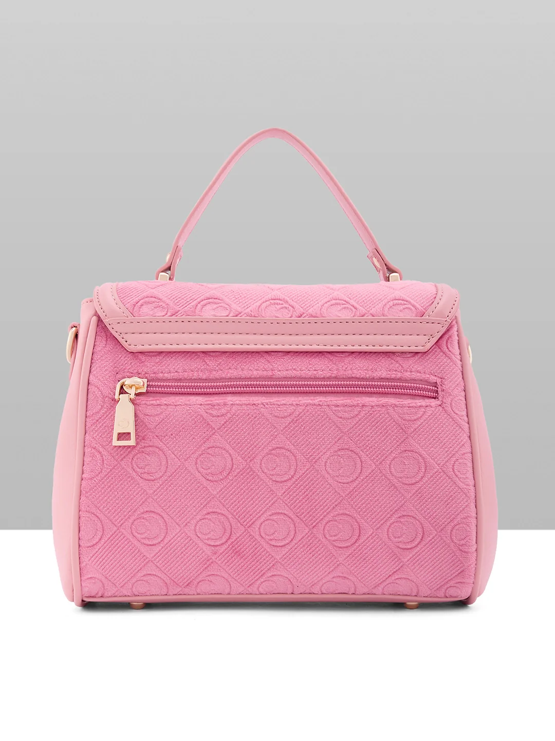 Caprese Katherine Medium Pink Sorbet Sling Bag - Image 8
