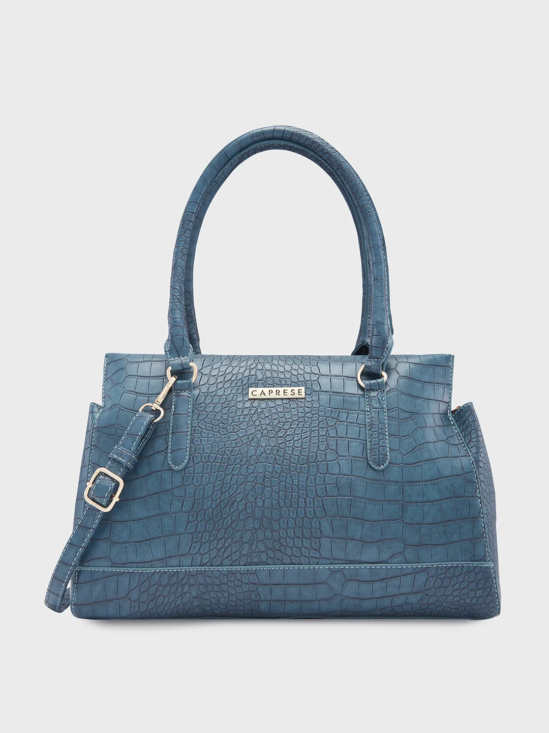 Caprese Kathey Medium Teal Tote Bag