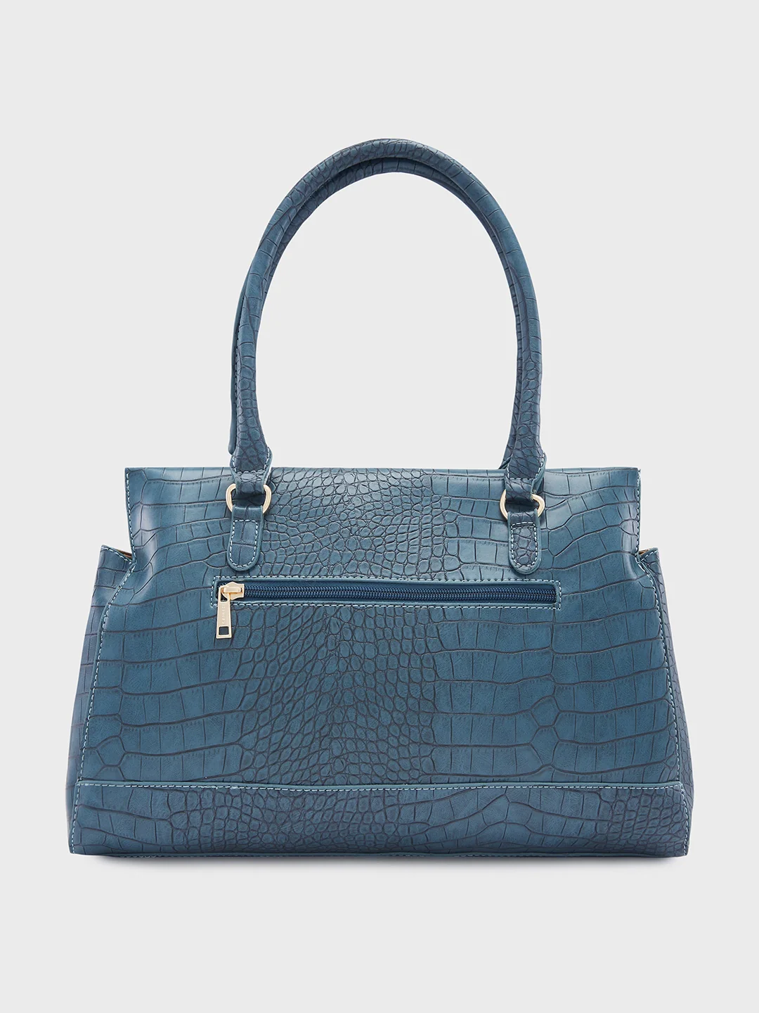 Caprese Kathey Medium Teal Tote Bag - Image 3