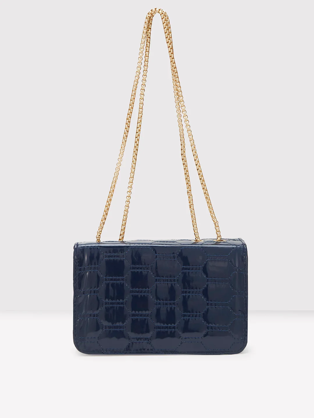 Caprese Kattie Medium Navy Sling Bag - Image 6