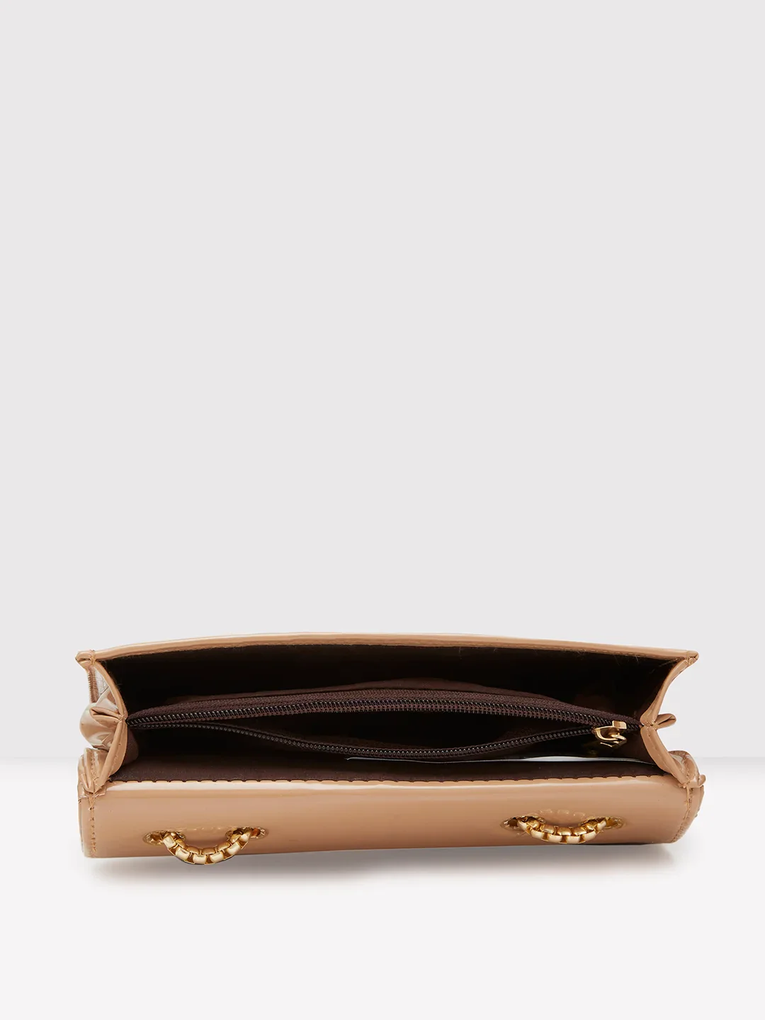 Caprese Kattie Medium Nude Sling Bag - Image 10