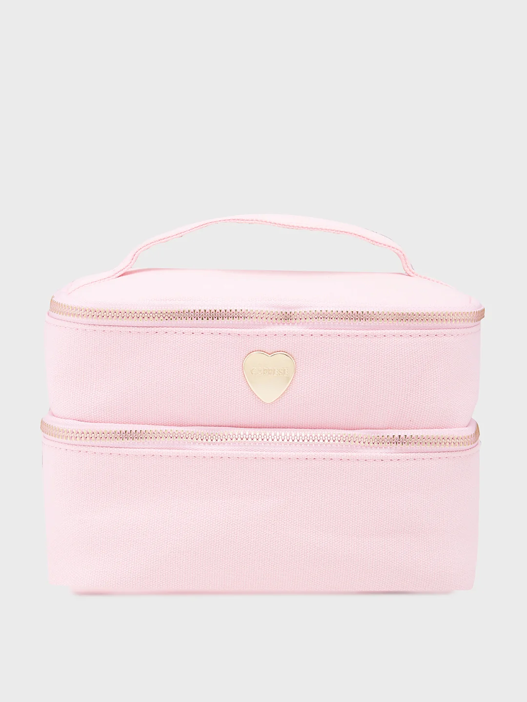 Caprese Keats Large Blush Handheld Vanity Bag