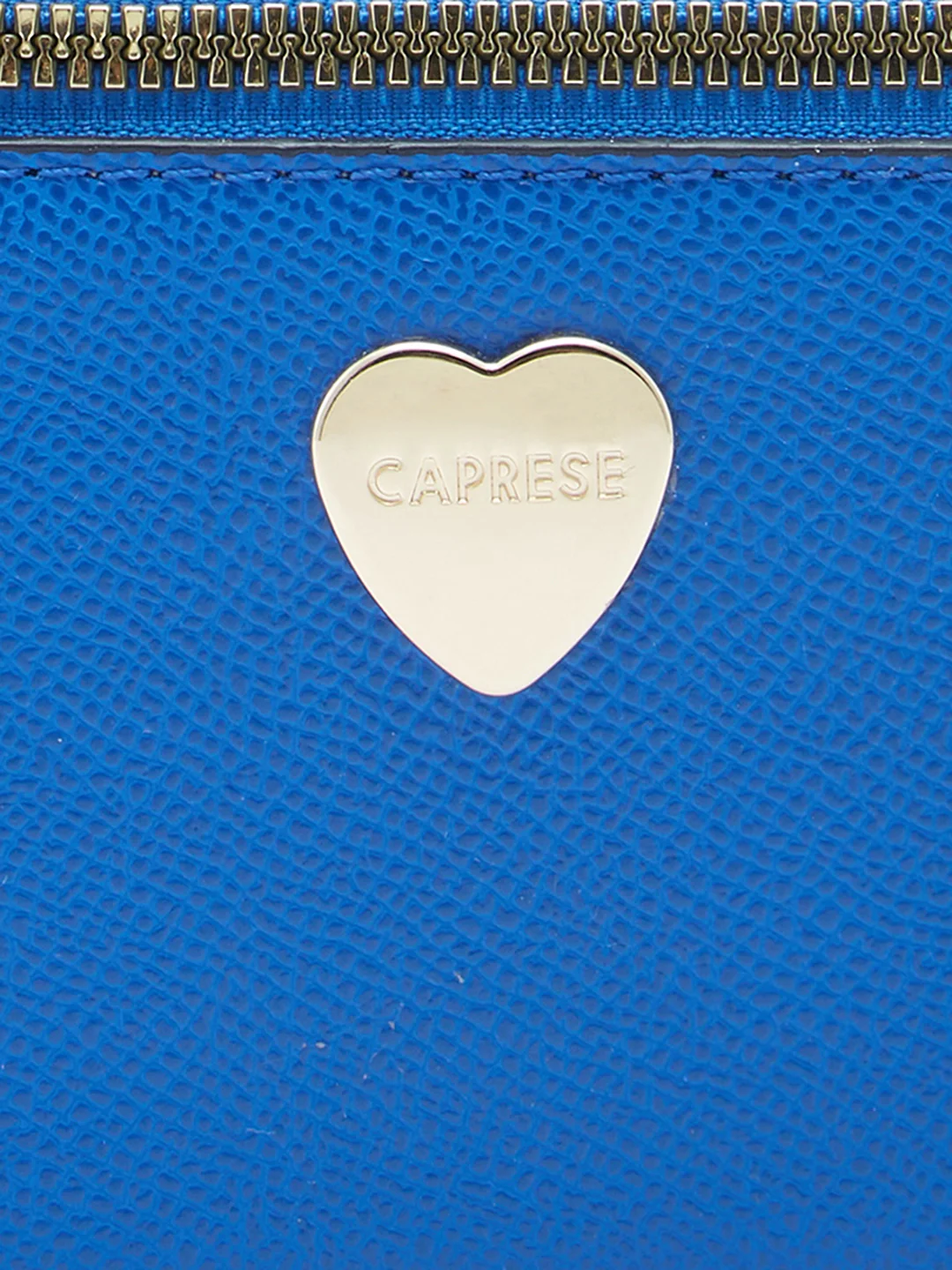 Caprese Keats Medium Royal Blue Handheld Vanity Bag - Image 11