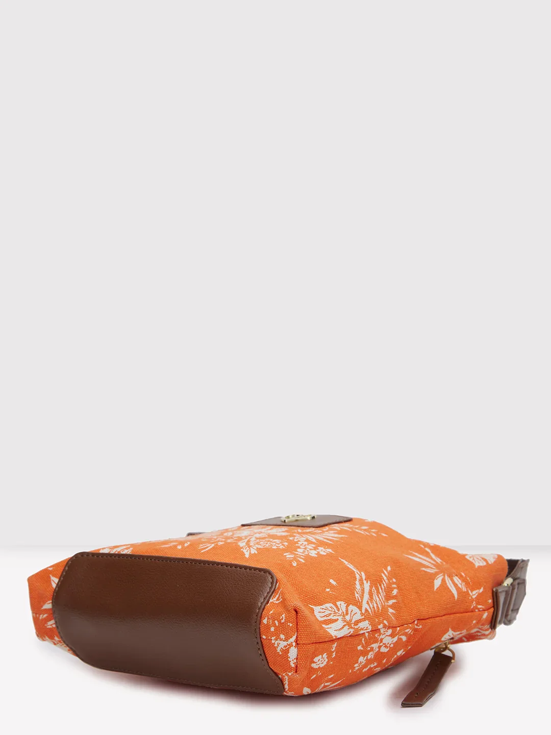 Caprese Kendall Medium Orange Sling Bag - Image 5