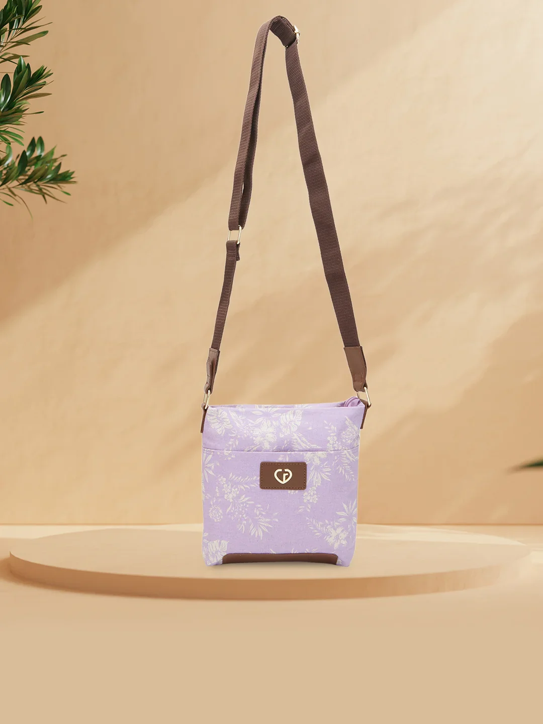 Caprese Kendall Medium Lilac Sling Bag - Image 2