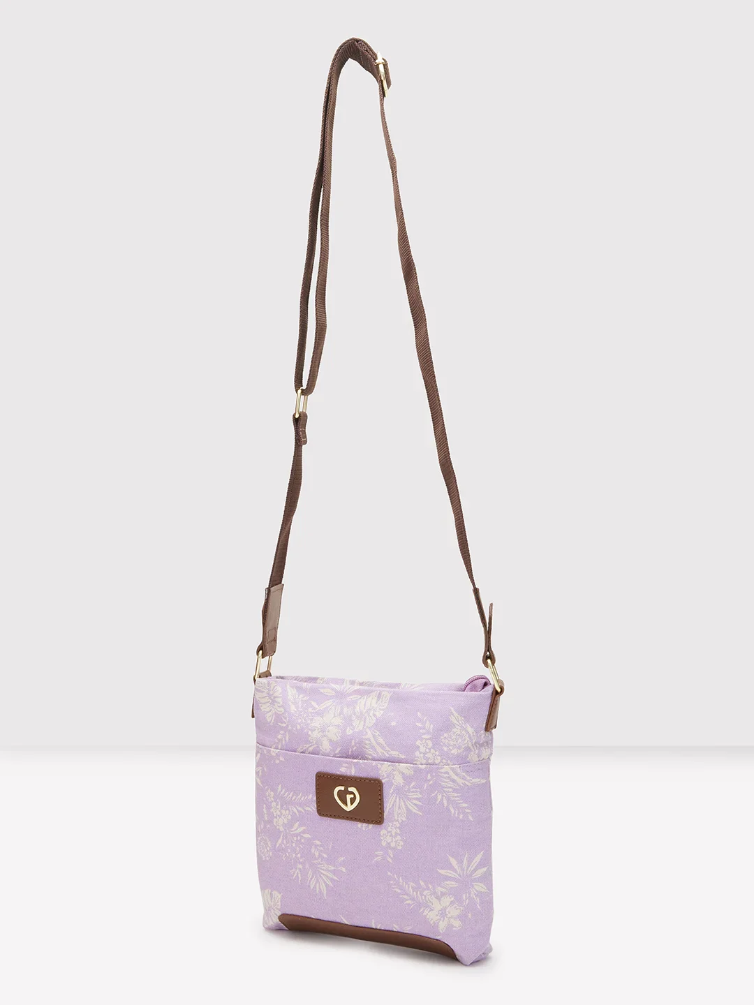 Caprese Kendall Medium Lilac Sling Bag - Image 5