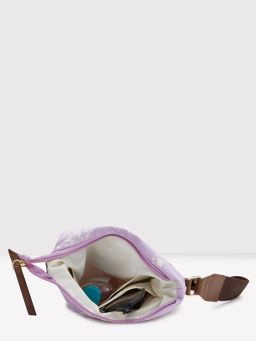 Caprese Kendall Medium Lilac Sling Bag - Image 7
