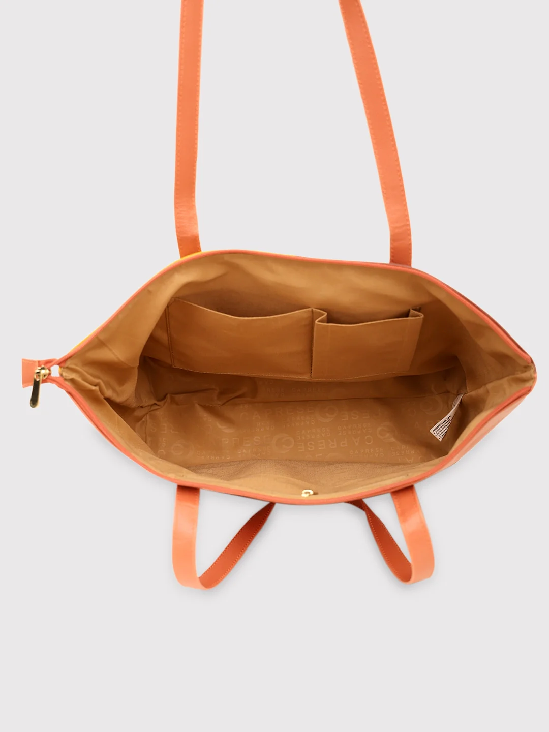 Caprese Kira Large Terracotta Tote Bag - Image 11