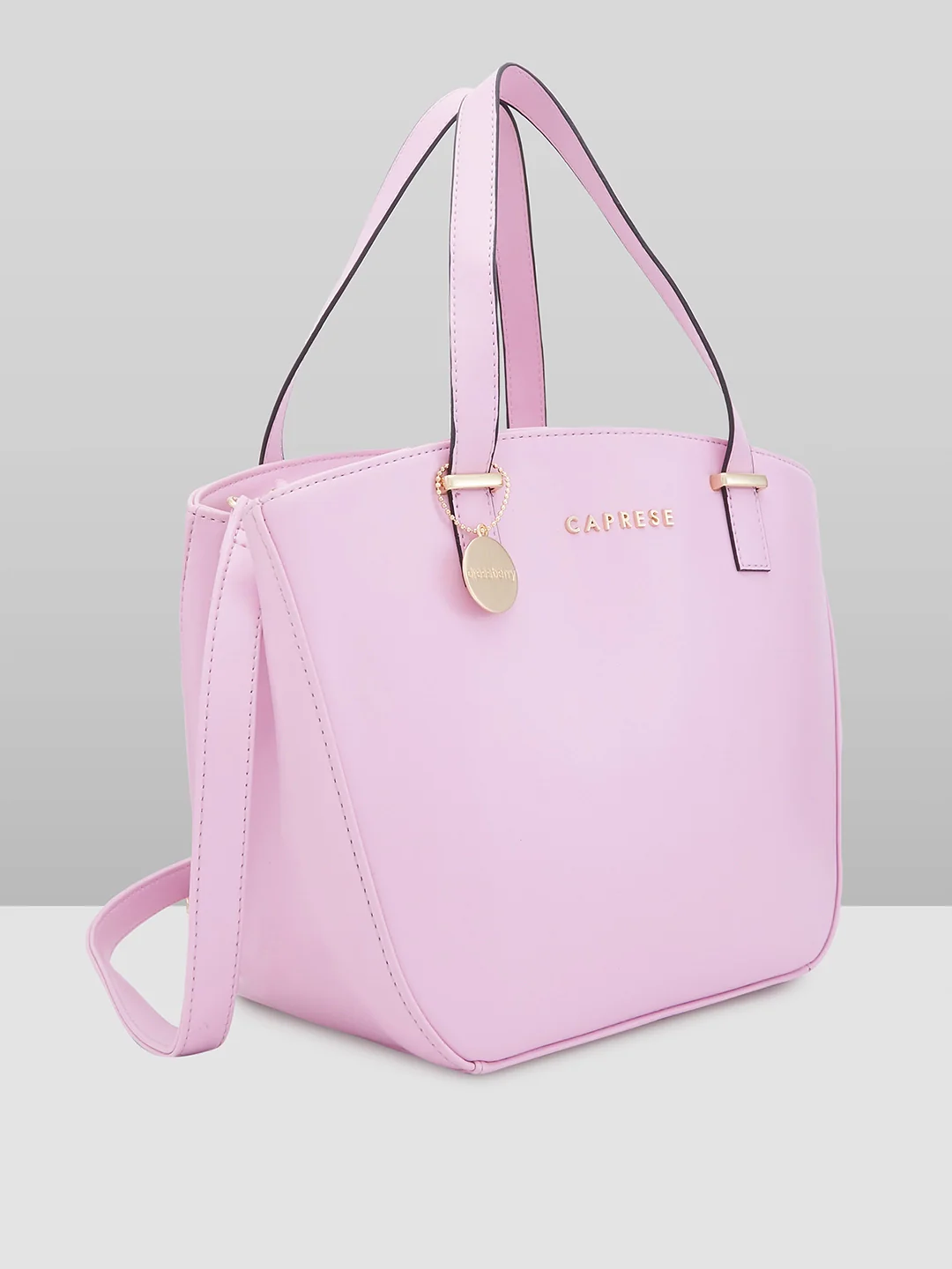 Caprese Kira Small Lilac Satchel Bag - Image 2