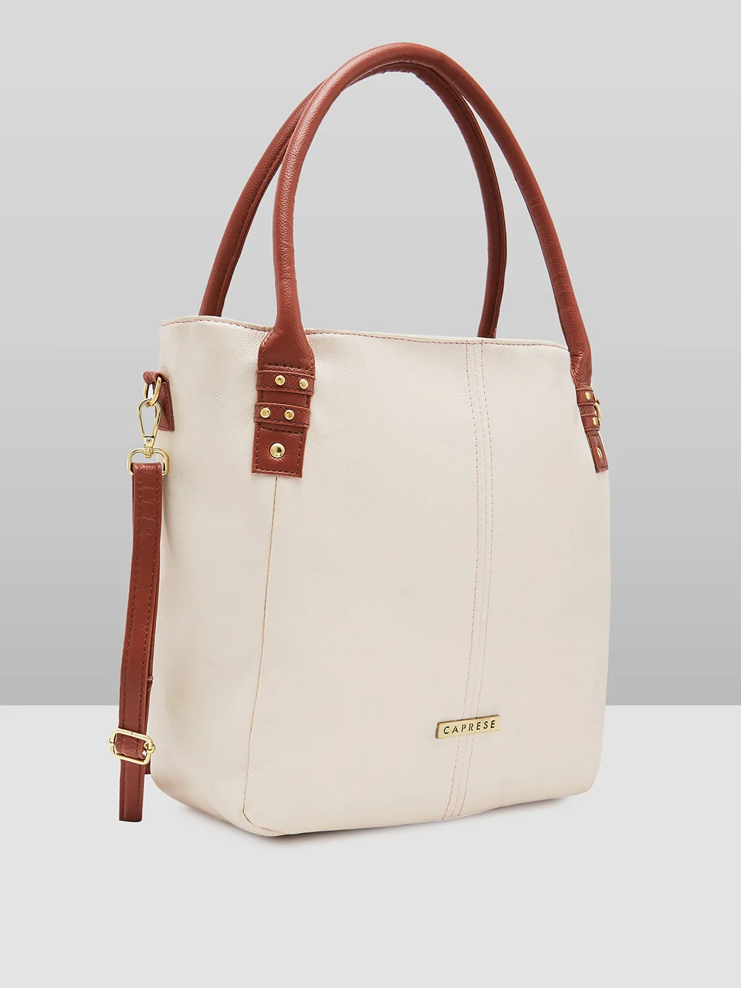 Caprese Kisha Large Blush Tote Bag - Image 6
