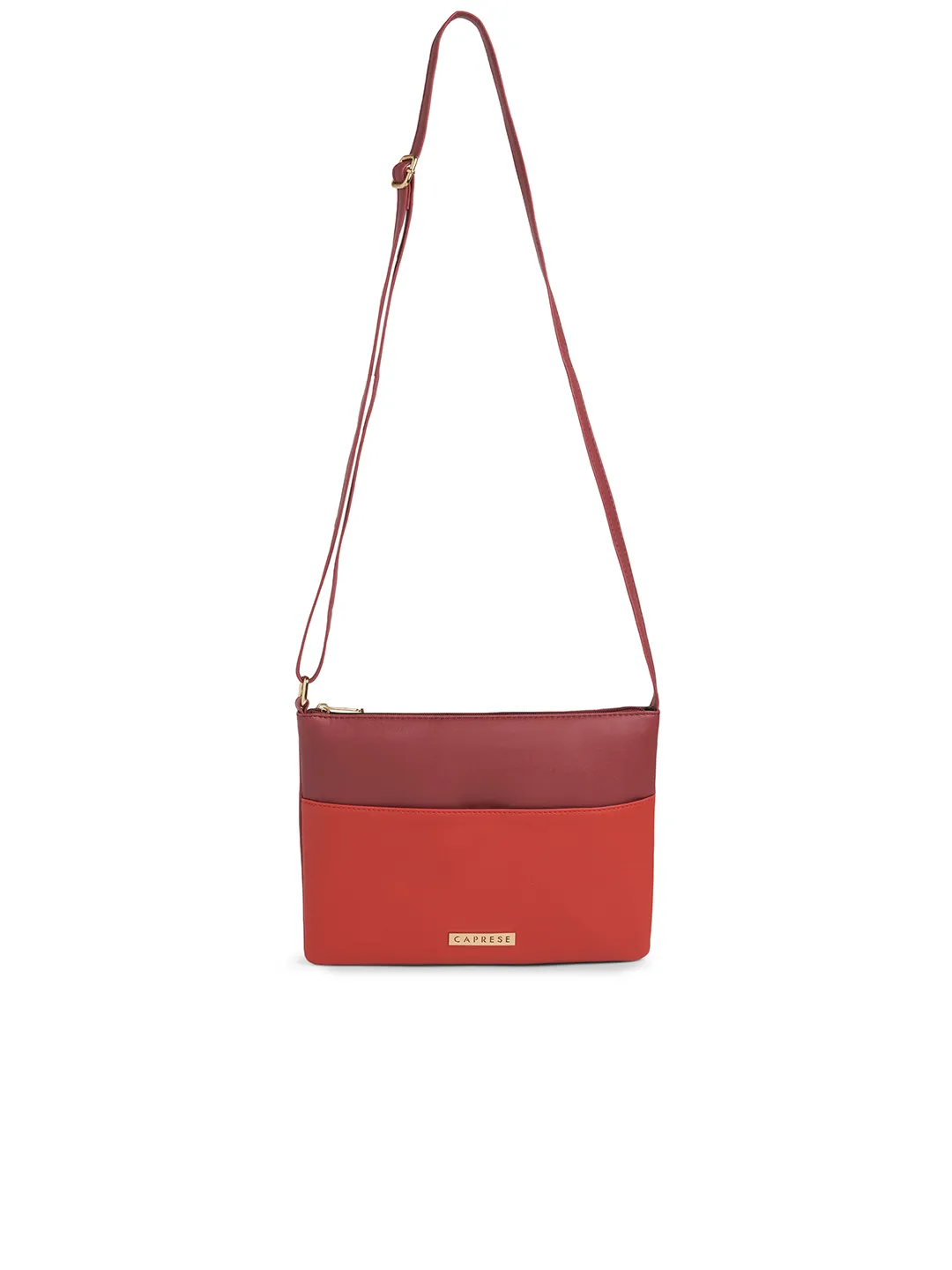Caprese Kiwi Medium Cherry Red Sling Bag