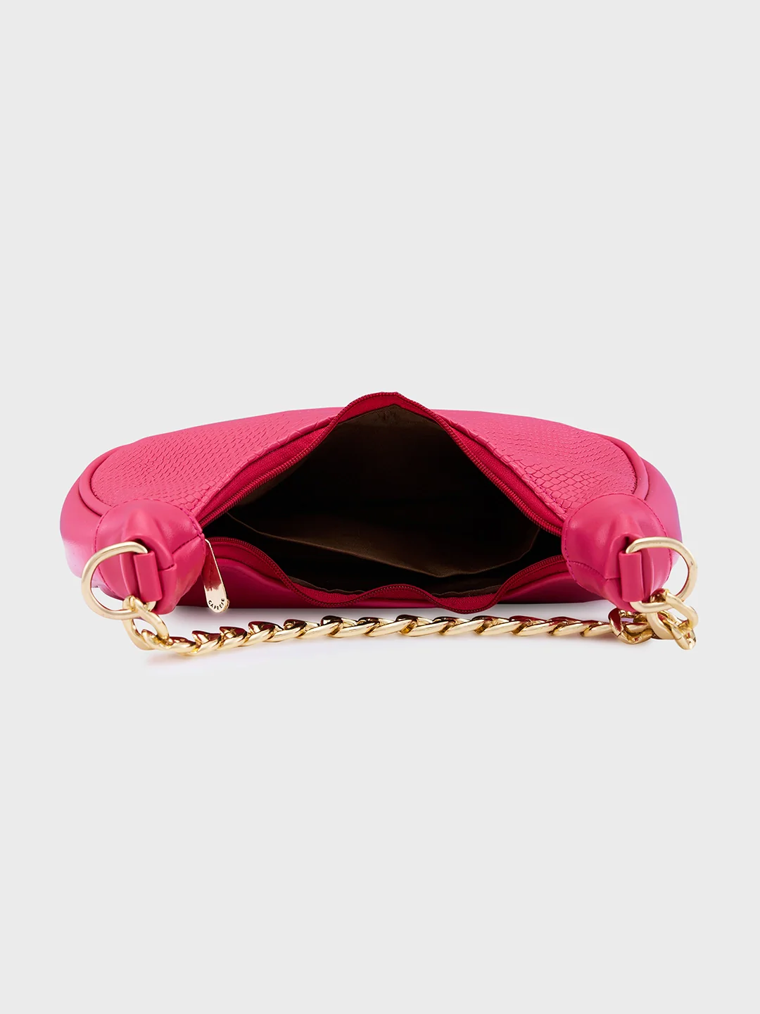 Caprese Kreya Small Fuchsia Hobo Bag - Image 9