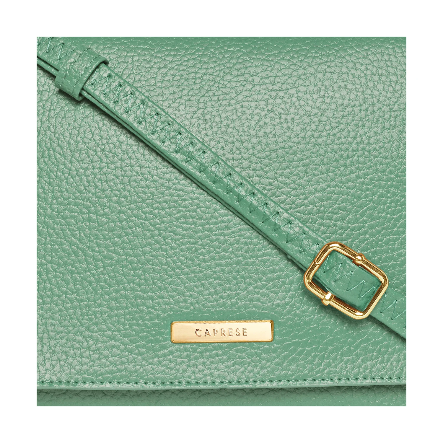 Caprese Kristin Large Green Satchel Bag - Image 7