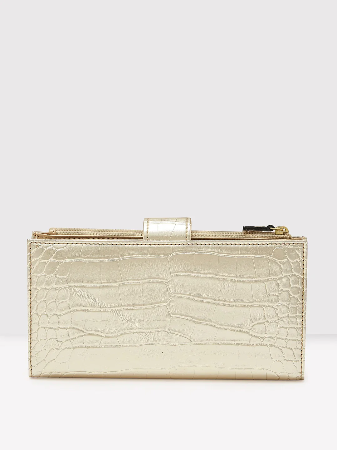 Caprese Kristy Medium Light Gold Wallet - Image 3