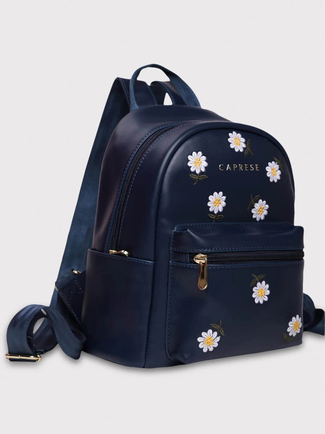 Caprese Kyle Small Navy Backpack - Image 11
