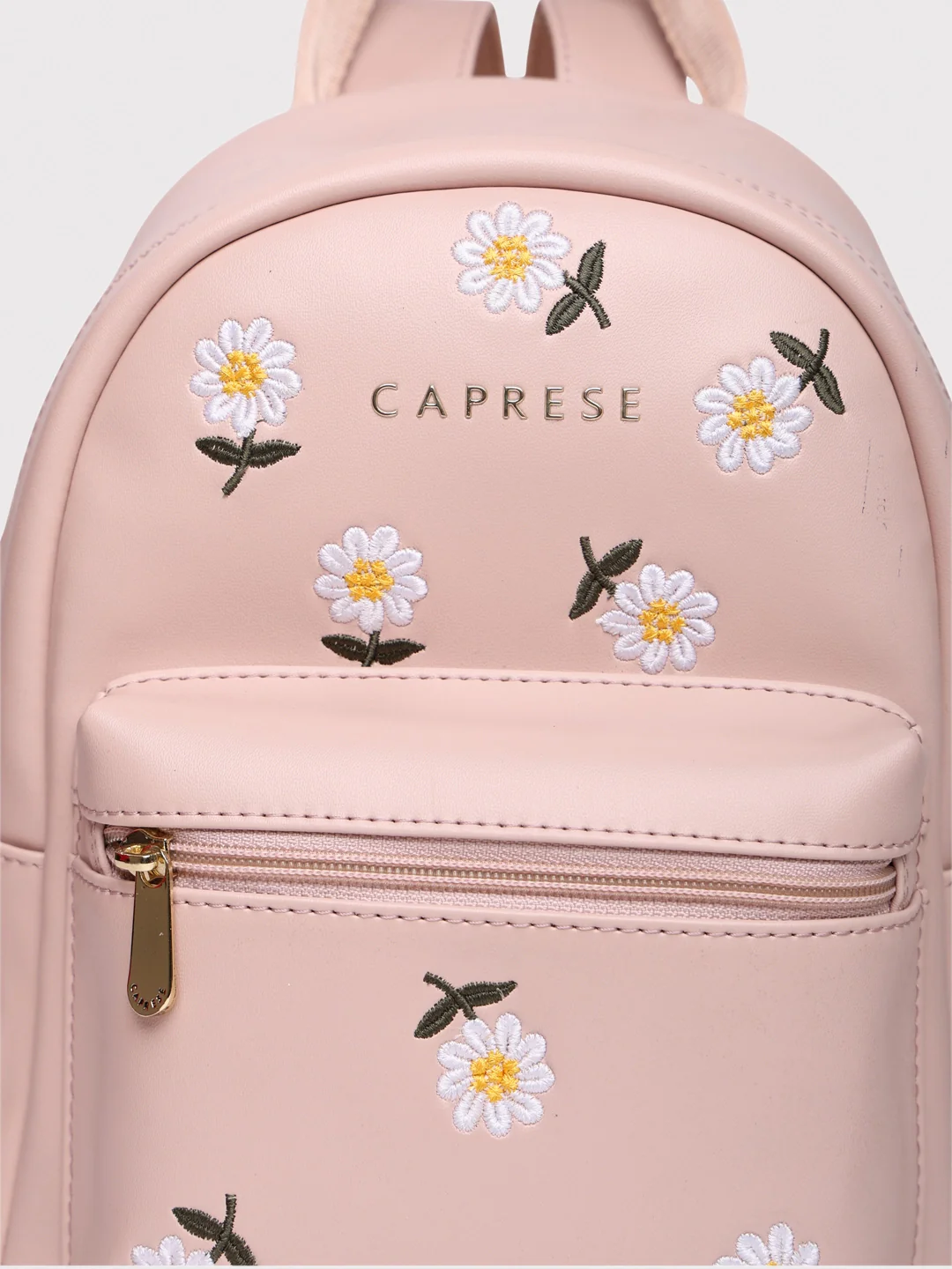Caprese Kyle Small Soft Pink Backpack - Image 8