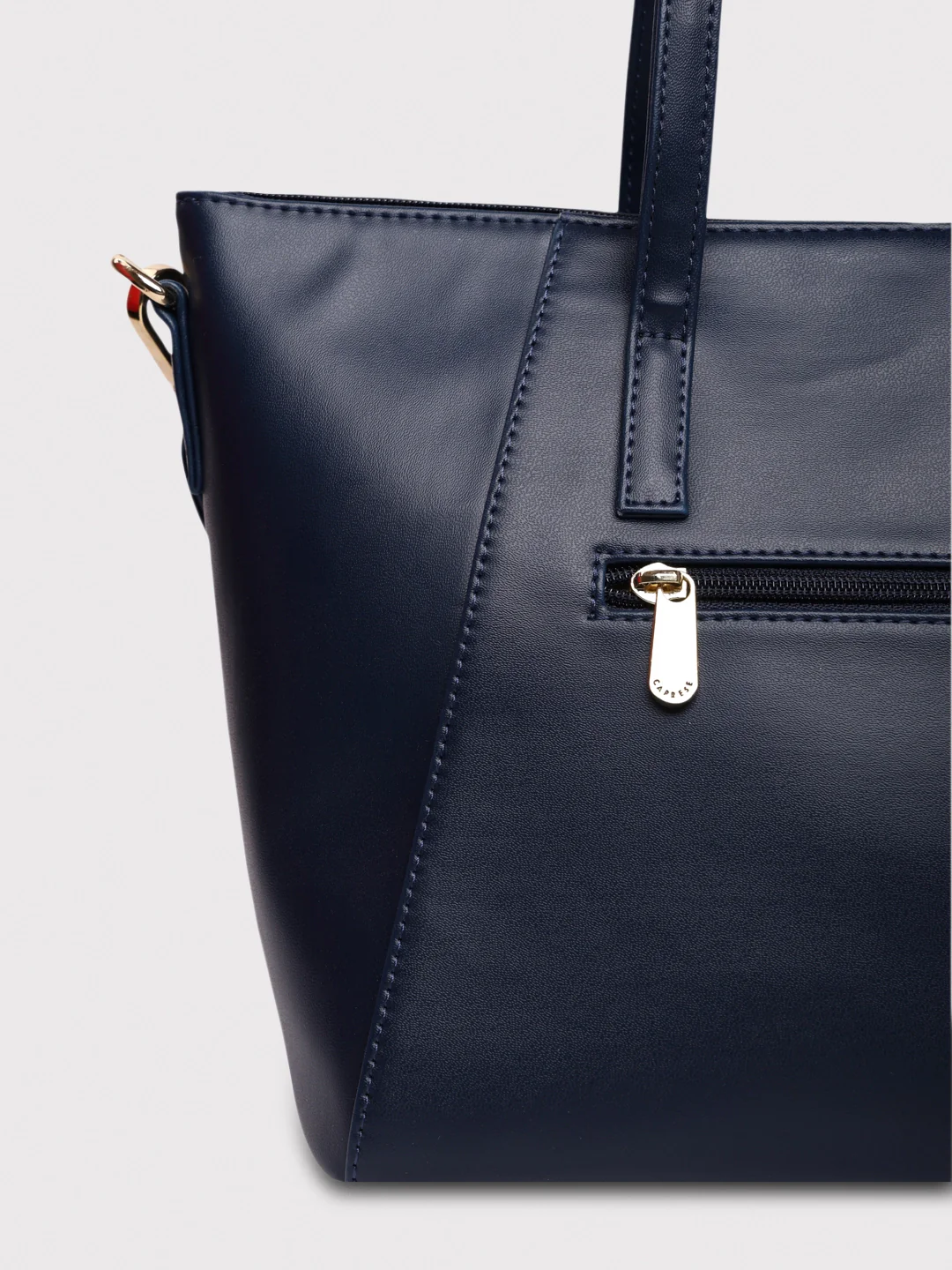 Caprese Kyle Medium Navy Satchel Bag - Image 11