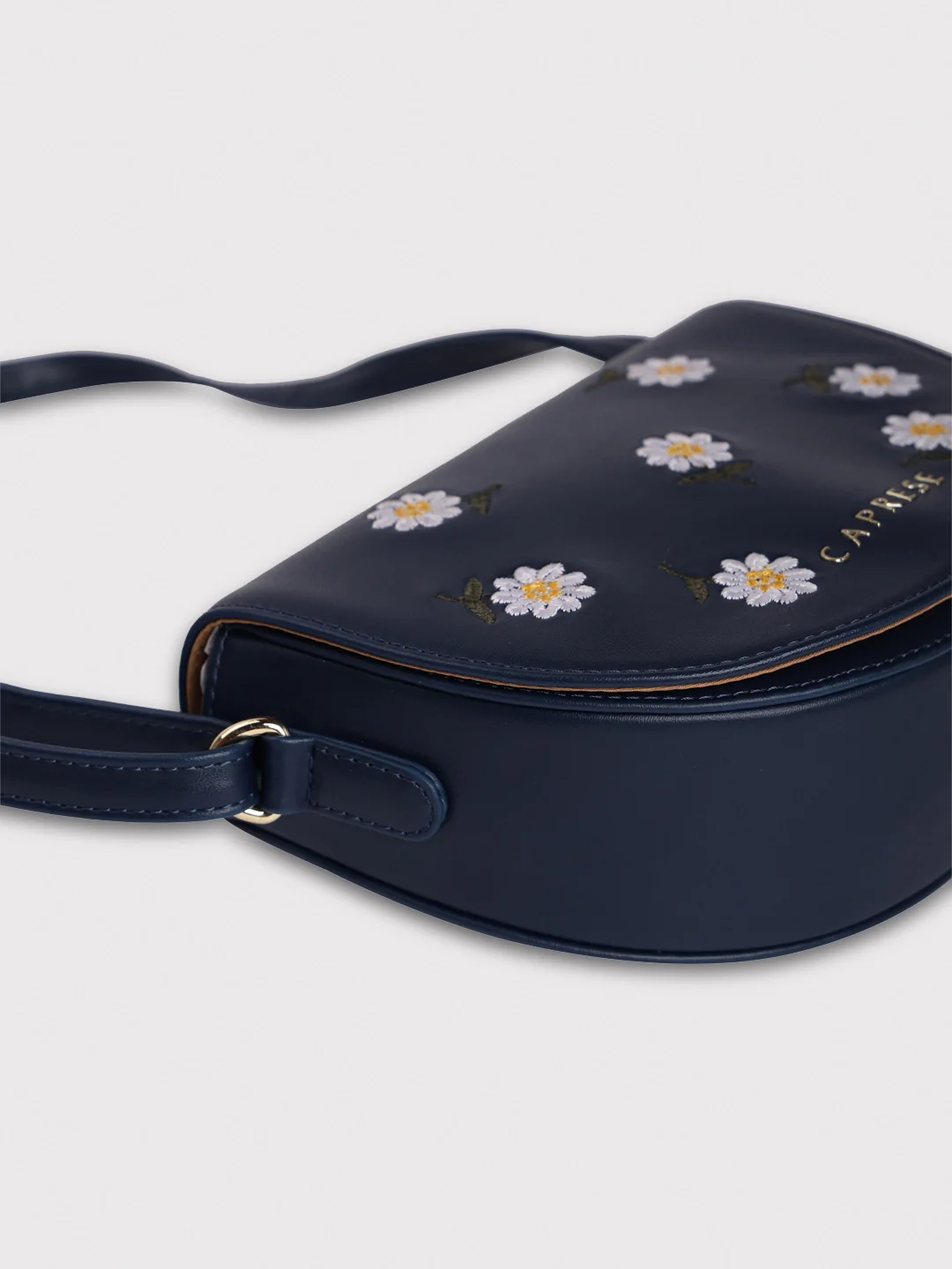 Caprese Kyle Medium Navy Sling Bag - Image 7