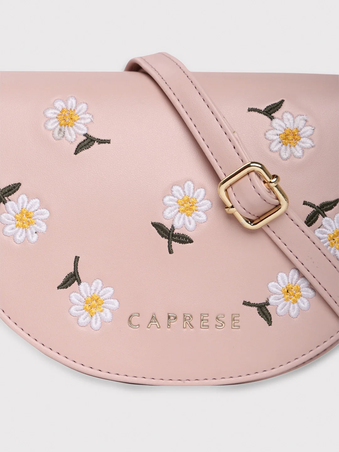 Caprese Kyle Medium Soft Pink Sling Bag - Image 2