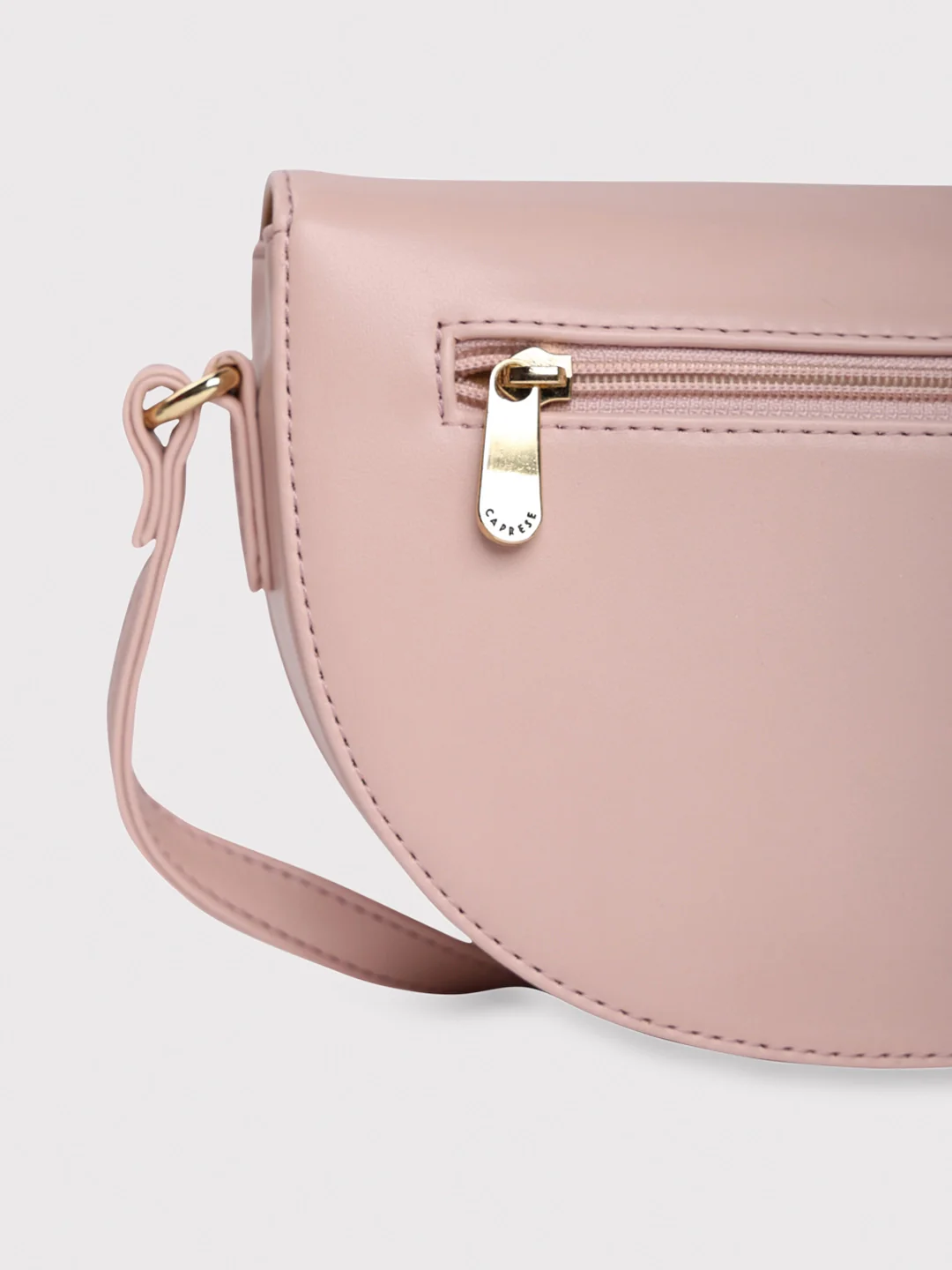 Caprese Kyle Medium Soft Pink Sling Bag - Image 5